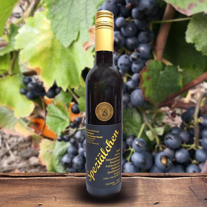 2022 SPEZIÄLCHEN Walporzheimer Klosterberg Frühburgunder Qualitätswein trocken 500 ml Weißherbst & Blanc de Noir