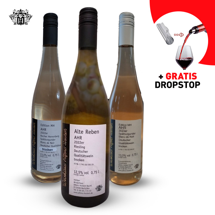 Vorteilspaket 3 Flaschen MIX + GRATIS Dropstop