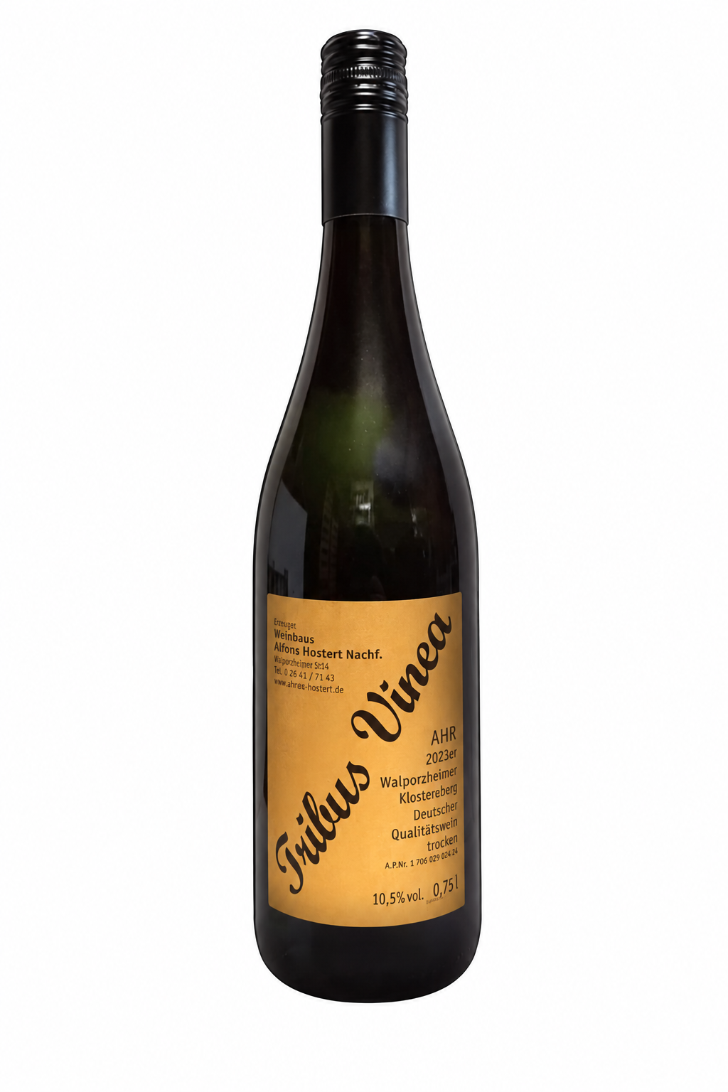 2023er Tribus Vinea Qualitätswein trocken 750 ml. Rotwein trocken